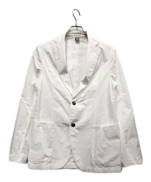 Bagutta（バグッタ）Bagutta (バグッタ) テーラードジャケット ホワイト サイズ:44の古着・服飾アイテム