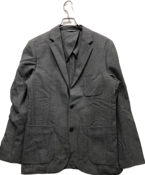 LACOSTE（ラコステ）LACOSTE (ラコステ) マットウーステッドジャケット グレー サイズ:Mの古着・服飾アイテム