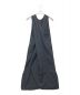 archi (アーキ) HEMP CROSS MAXI-DRESS ブラック サイズ:Ｓ：12800円