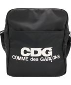 COMME des GARCONSコムデギャルソン）の古着「ナイロンショルダーバッグ」｜ブラック