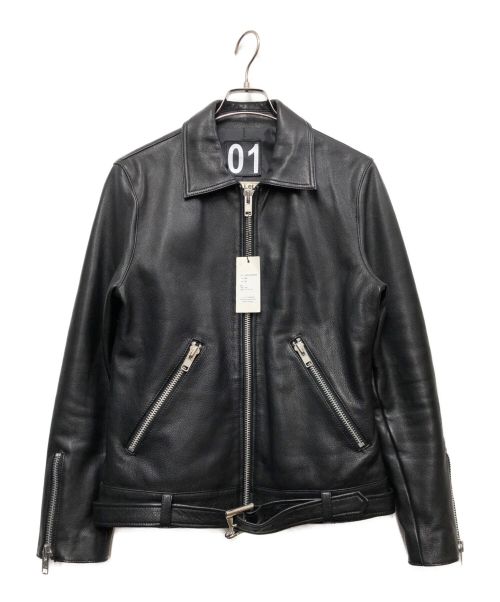 VaLLet（ヴァレット）VaLLet (ヴァレット) シングルライダースジャケット ブラック サイズ:M 未使用品の古着・服飾アイテム