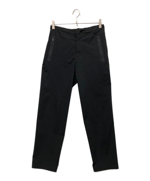 DESCENTE ALLTERRAIN（デサント オルテライン）Descente ALLTERRAIN (デザイント オルテライン) リラックスフィットテーパードストレッチパンツ ブラック サイズ:w30の古着・服飾アイテム