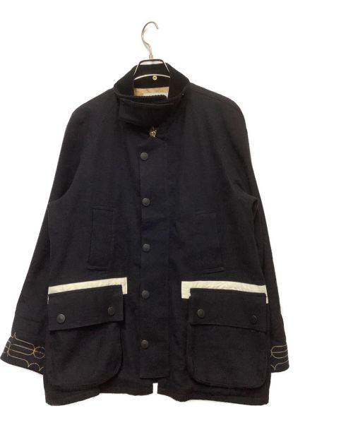 Azuma（アズマ）Azuma (アズマ) リネンブレンドジャケット ブラック サイズ:1の古着・服飾アイテム