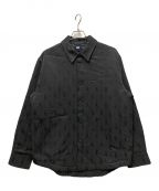 KITHキス）の古着「Jacquard Faille Sutton Quilted Shirt Jacket」｜グレー