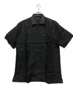 BURBERRY LONDONバーバリー ロンドン）の古着「リネンシャツ」｜ブラック