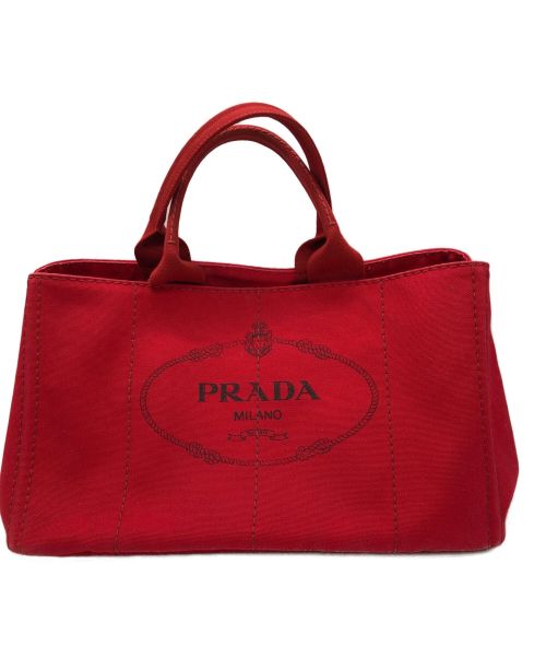 PRADA（プラダ）PRADA (プラダ) トートバッグ レッド サイズ:不明の古着・服飾アイテム