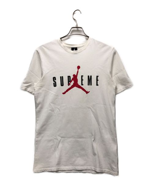 NIKE（ナイキ）NIKE (ナイキ) SUPREME (シュプリーム) Jordan tee ホワイト サイズ:Sの古着・服飾アイテム