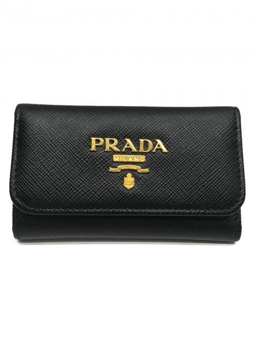 PRADA（プラダ）PRADA (プラダ) 6連キーケース ブラック 1PG222 12の古着・服飾アイテム