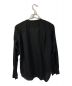 COMME des GARCONS HOMME PLUS (コムデギャルソンオムプリュス) カットオフノーカラーシャツ ブラック サイズ:S：14800円