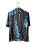 Paul Smith (ポールスミス) アロハシャツ ブラック×ブルー サイズ:M：9800円