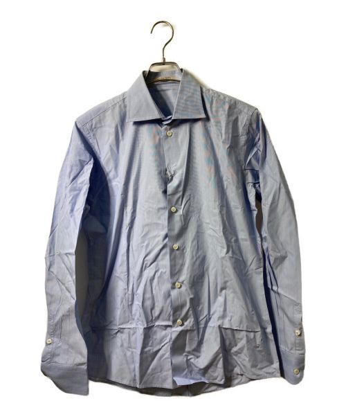 BOTTEGA VENETA（ボッテガベネタ）BOTTEGA VENETA (ボッテガベネタ) ドレスシャツ ブルー サイズ:48の古着・服飾アイテム
