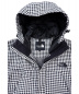 中古・古着 THE NORTH FACE (ザ ノース フェイス) スクープジャケット ホワイト×ブラック サイズ:L ギンガムチェック：14800円
