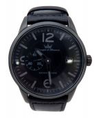 Yonger&Bressonヨンガー&ブレッソン）の古着「腕時計」｜ブラック