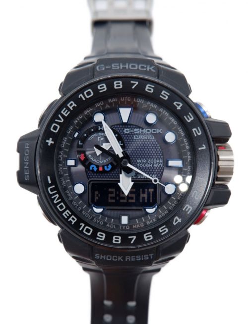 CASIO（カシオ）CASIO (カシオ) 腕時計　G-SHOCK ガルフマスター ブラックの古着・服飾アイテム