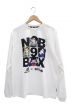 NEW BALANCE（ニューバランス）の古着「Tシャツ DISH//9BOXロングスリーブTシャツ」｜ホワイト
