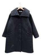 YACCO MARICARD（ヤッコマリカルド）の古着「キルティングコート」｜ブラック