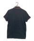 MONCLER (モンクレール) ポロシャツ ブラック サイズ:Ｍ：7000円