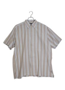 ISSEY MIYAKE（イッセイミヤケ）の古着「90s半袖ドレスシャツ」｜ブラウン