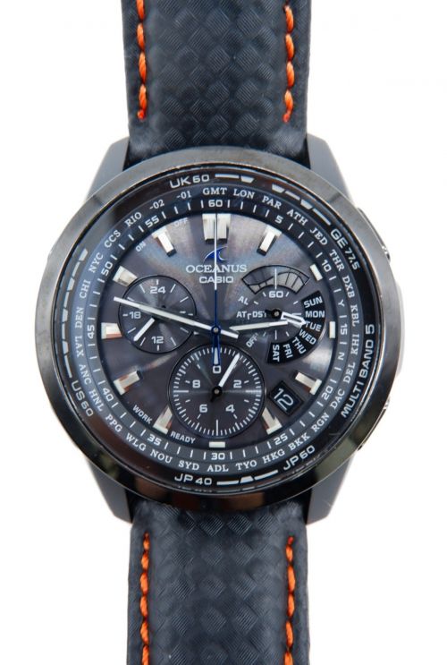CASIO（カシオ）CASIO (カシオ) 腕時計　オシアナス ブラックの古着・服飾アイテム