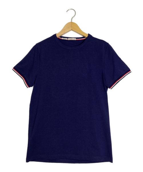 MONCLER（モンクレール）MONCLER (モンクレール) Tシャツ ネイビー サイズ:M 未使用品の古着・服飾アイテム