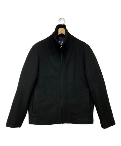 GAP（ギャップ）GAP (ギャップ) スタンドカラーウールナイロンジャケット ネイビー サイズ:XXSの古着・服飾アイテム