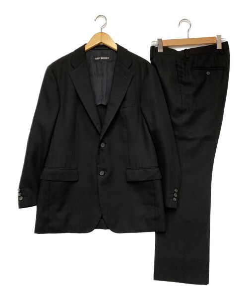 ISSEY MIYAKE（イッセイミヤケ）ISSEY MIYAKE (イッセイミヤケ) セットアップスーツ ブラック サイズ:03の古着・服飾アイテム