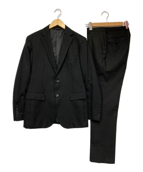 BLACK LABEL CRESTBRIDGE（ブラックレーベル クレストブリッジ）BLACK LABEL CRESTBRIDGE (ブラックレーベル クレストブリッジ) セットアップスーツ ブラック サイズ:Ｍの古着・服飾アイテム