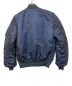 ALPHA (アルファ) MA-1ジャケット ネイビー サイズ:Ｍ：10800円