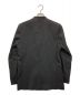 TACASI (タキャシ) ウールメランジ ノーラペル4Bダブルジャケット ブラック サイズ:46：17000円