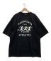 BALENCIAGA（バレンシアガ）の古着「ダメージ加工アスリートプリントTシャツ」｜ブラック