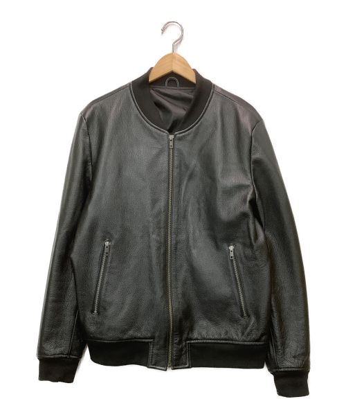 BOLINI（ボリーニ）BOLINI (ボリーニ) レザージャケット ブラック サイズ:50の古着・服飾アイテム