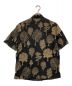 TORI RICHARD (トリリチャード) 半袖シャツ ブラック×ベージュ サイズ:Ｓ：5800円