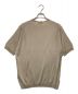 JOHN SMEDLEY (ジョンスメドレー) ショートスリーブコットンニットTシャツ ベージュ サイズ:XL：13800円