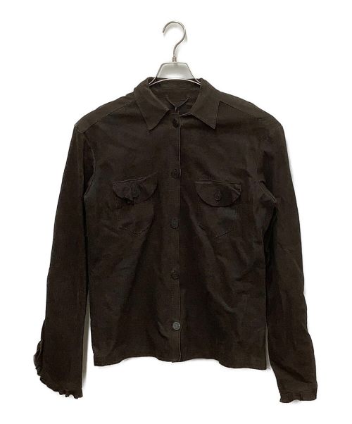 REPLAY（リプレイ）REPLAY (リプレイ) レザージャケット ブラウン サイズ:Mの古着・服飾アイテム