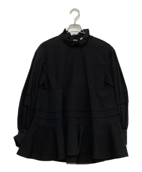 Snidel（スナイデル）Snidel (スナイデル) スタンドカラーチュニック ブラック サイズ:SIZE Fの古着・服飾アイテム