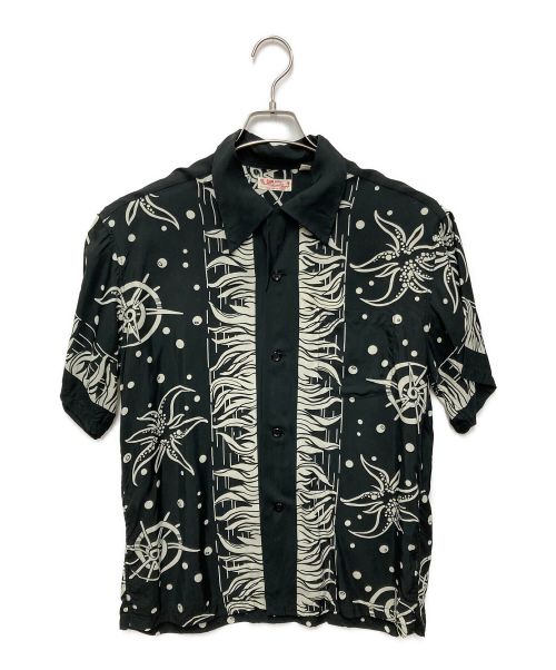 Sun Surf（サンサーフ）Sun Surf (サンサーフ) アロハシャツ ブラック サイズ:Lの古着・服飾アイテム