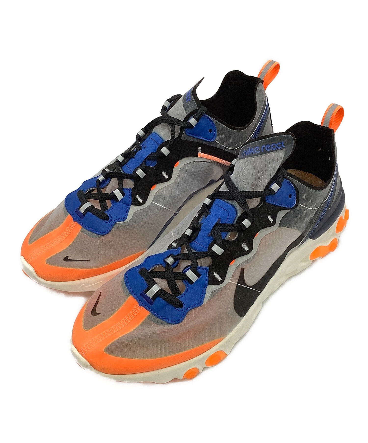 中古 古着通販 Nike ナイキ スニーカー グレー オレンジ ブルー サイズ Cm27 ブランド 古着通販 トレファク公式 Trefac Fashion
