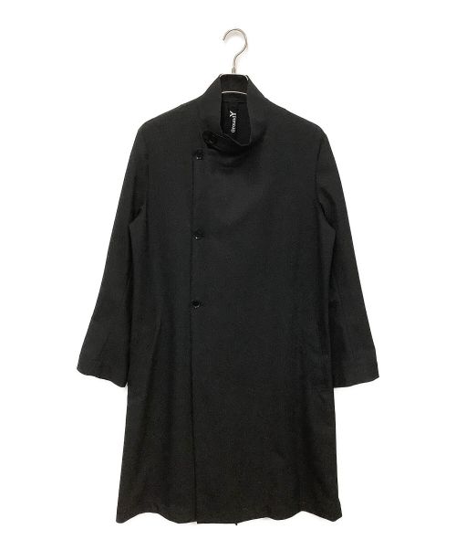 GROUND Y（グラウンドワイ）GROUND Y (グラウンドワイ) スタンドドレスコート ブラック サイズ:3の古着・服飾アイテム