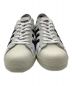 adidas (アディダス) スニーカー ホワイト×グレー サイズ:JP27.5：7800円