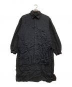 YOHJI YAMAMOTOヨウジヤマモト）の古着「Cupro Staff Shirt」｜ブラック