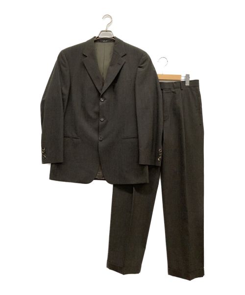 HUGO BOSS（ヒューゴ ボス）HUGO BOSS (ヒューゴ ボス) 3Bスーツ ブラウン サイズ:Sの古着・服飾アイテム