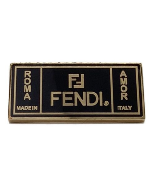 FENDI（フェンディ）FENDI (フェンディ) ピンバッジ ゴールドの古着・服飾アイテム