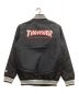 THRASHER (スラッシャー) バーシティジャケット ブラック サイズ:S：17800円