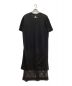 DOUBLE STANDARD CLOTHING (ダブルスタンダードクロージング) ESSENTIAL ネットアンサンブルワンピ ブラック サイズ:38：11800円