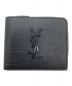 Saint Laurent Paris（サンローランパリ）の古着「2つ折り財布」｜ブラック