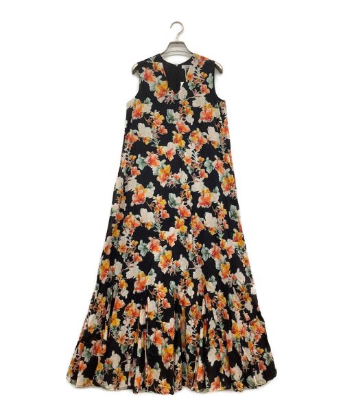 MARIHA（マリハ）MARIHA (マリハ) 夏の月影のドレス オレンジ×ブラック サイズ:36 未使用品の古着・服飾アイテム