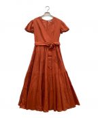 MARIHAマリハ）の古着「春のマドモアゼルのドレス」｜オレンジ