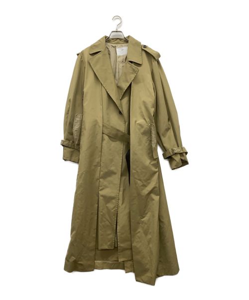 TOGA PULLA（トーガ プルラ）TOGA PULLA (トーガ プルラ) Polyester OX coat トレンチコート ベージュ サイズ:40の古着・服飾アイテム
