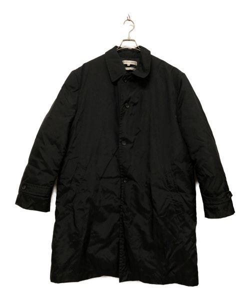 COMME des GARCONS SHIRT（コムデギャルソンシャツ）COMME des GARCONS SHIRT (コムデギャルソンシャツ) ステンカラーダウンコート ブラック サイズ:XLの古着・服飾アイテム