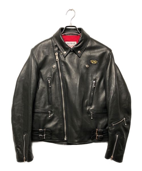 Lewis Leathers（ルイスレザース）Lewis Leathers (ルイスレザース) ライダースジャケット ブラック サイズ:SIZE 38の古着・服飾アイテム
